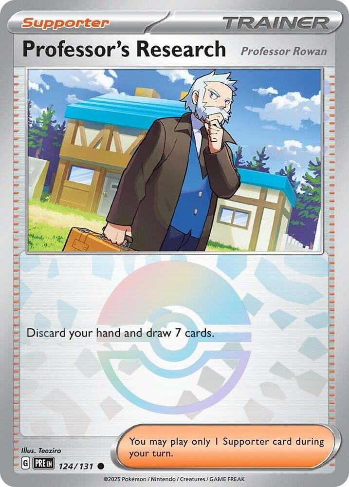Professor's Research [Professor Rowan] 124/131 (Poke Ball Pattern)