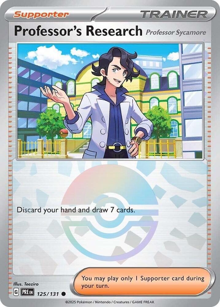 Professor's Research [Professor Sycamore] 125/131 (Poke Ball Pattern)