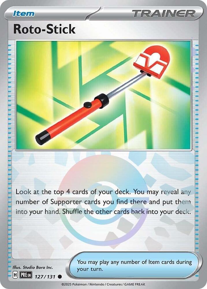 Roto-Stick 127/131 (Poke Ball Pattern)