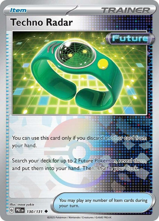 Techno Radar 130/131 (Poke Ball Pattern)