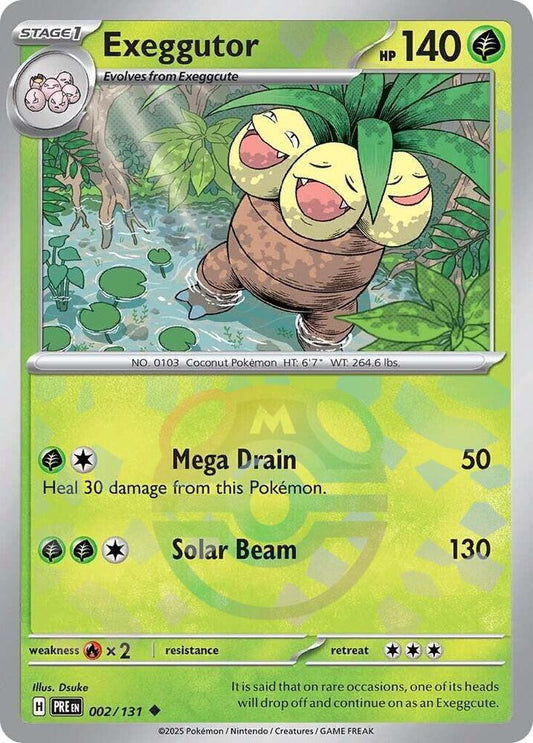 Exeggutor 002/131 (Master Ball Pattern)