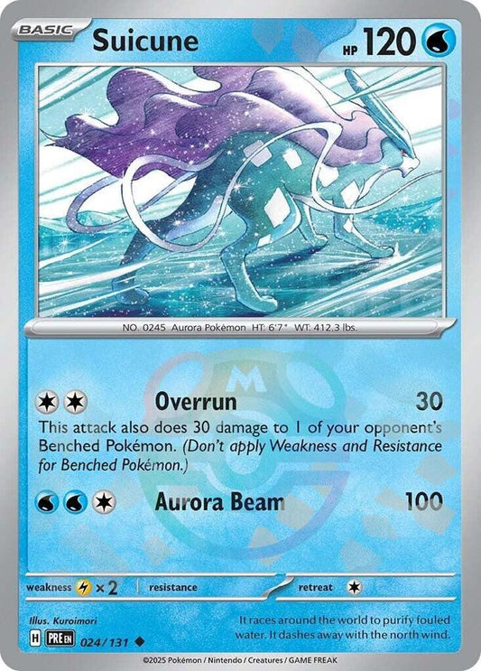 Suicune 024/131 (Master Ball Pattern)