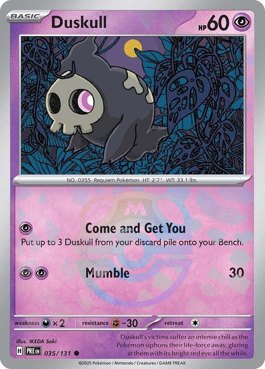 Duskull 035/131 (Master Ball Pattern)