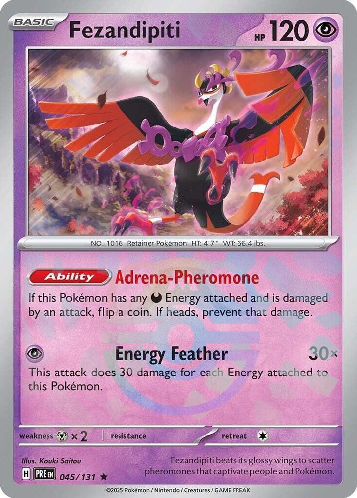 Fezandipiti 045/131 (Master Ball Pattern)