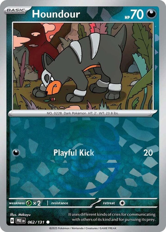 Houndour 062/131 (Master Ball Pattern)