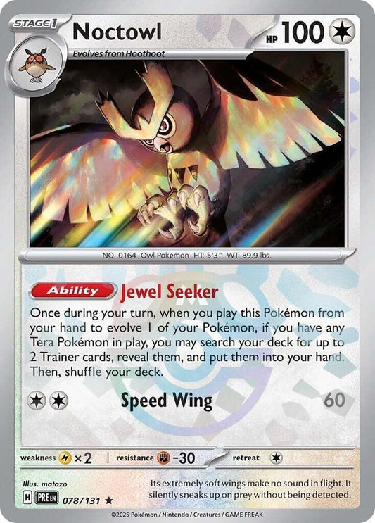 Noctowl 078/131 (Master Ball Pattern)