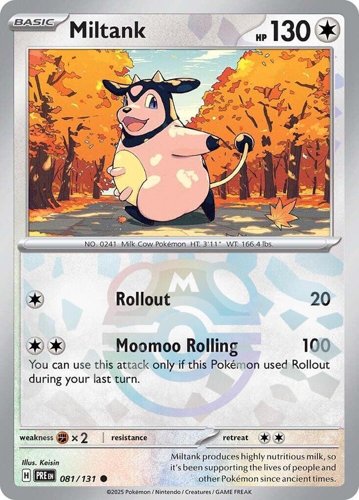 Miltank 081/131 (Master Ball Pattern)