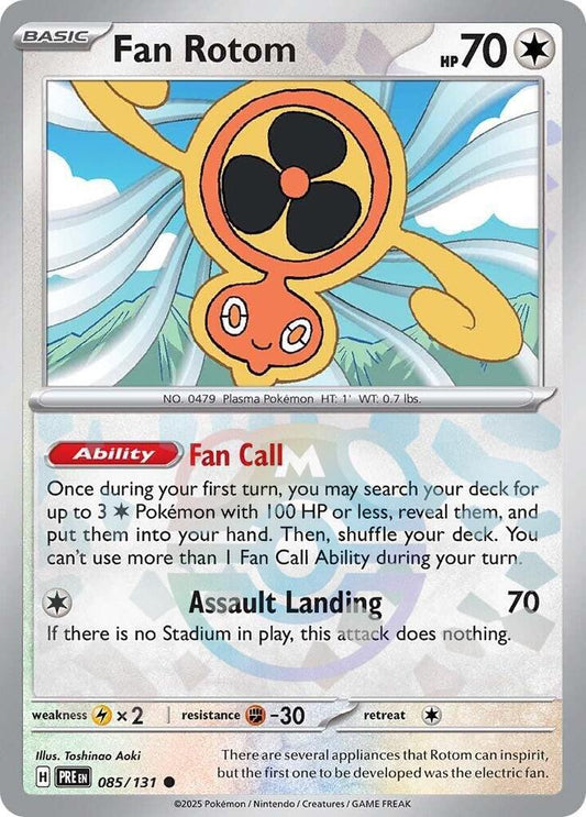 Fan Rotom 085/131 (Master Ball Pattern)