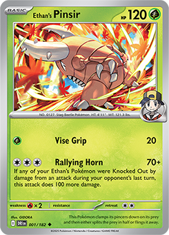 Ethan's Pinsir 001/182