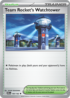 Team Rocket's Watchtower 180/182