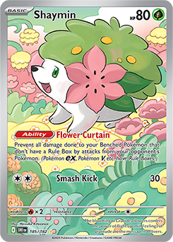 Shaymin 185/182 (Illustration Rare)