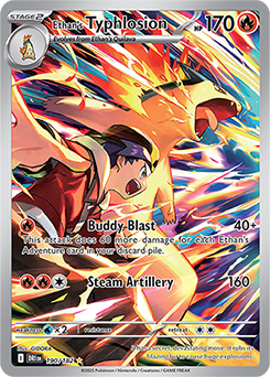 Ethan's Typhlosion 190/182 (Illustration Rare)