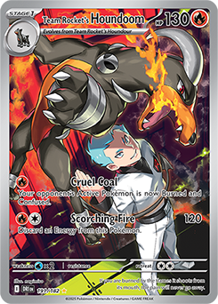 Team Rocket's Houndoom 191/182 (Illustration Rare)