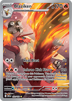 Blaziken 192/182 (Illustration Rare)