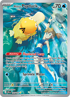 Misty's Psyduck 193/182 (Illustration Rare)