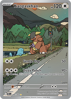 Kangaskhan 204/182 (Illustration Rare)