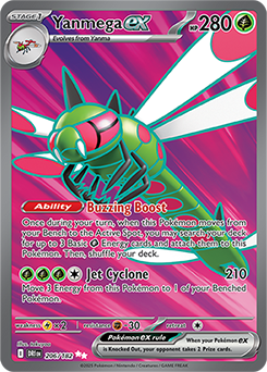 Yanmega ex 206/182 (Ultra Rare)
