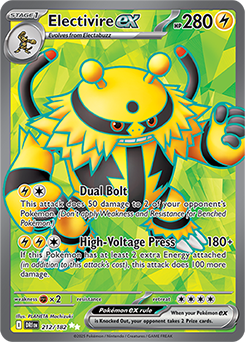 Electivire ex 212/182 (Ultra Rare)