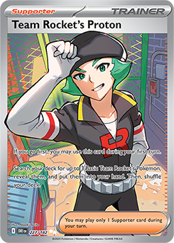 Team Rocket's Proton 227/182 (Ultra Rare)