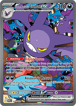 Team Rocket's Crobat ex 234/182 (Special Illustration Rare)