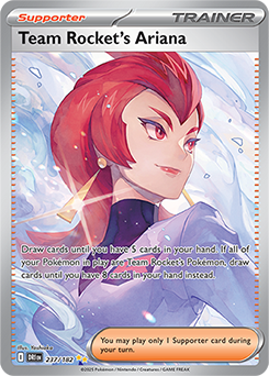 Team Rocket's Ariana 237/182 (Special Illustration Rare)
