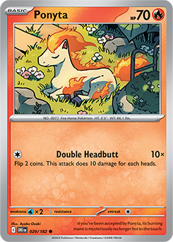 Ponyta 029/182