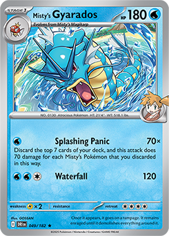 Misty's Gyarados 049/182