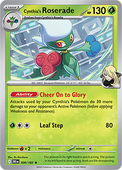 Cynthia's Roserade 008/182