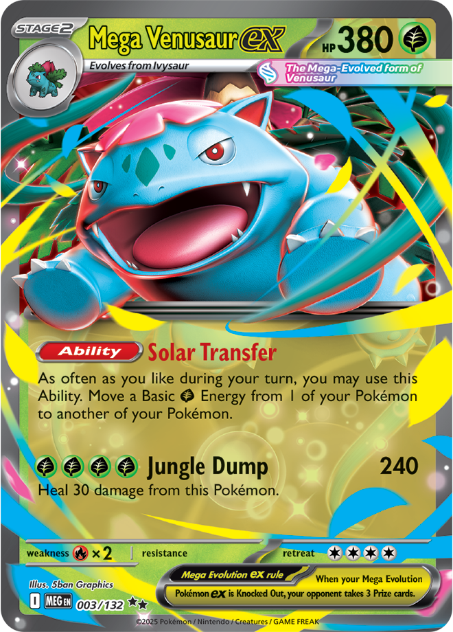 Mega Venusaur ex 003/132