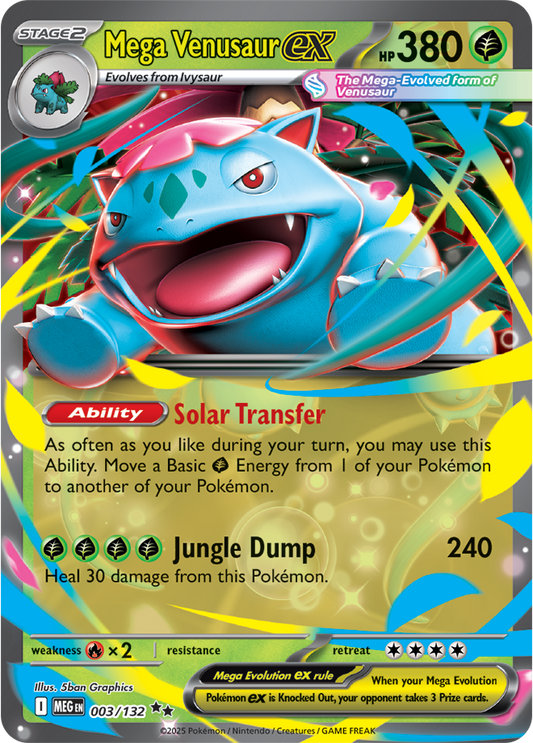 Mega Venusaur ex 003/132