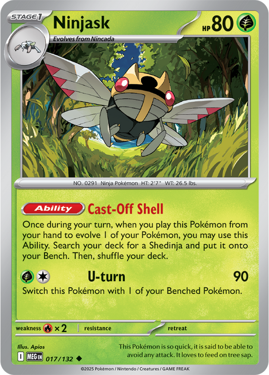 Ninjask 017/132