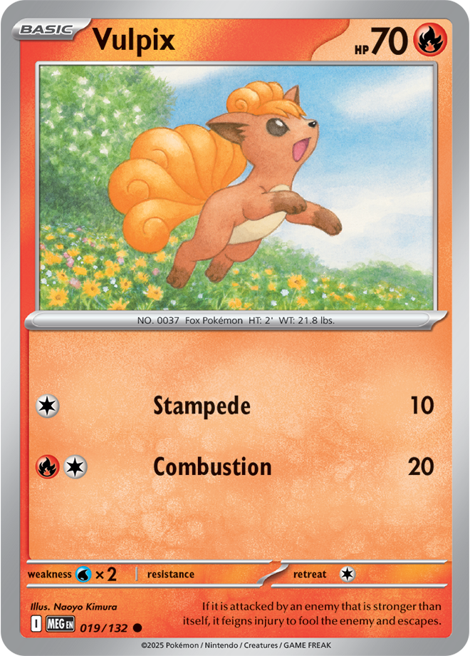 Vulpix 019/132