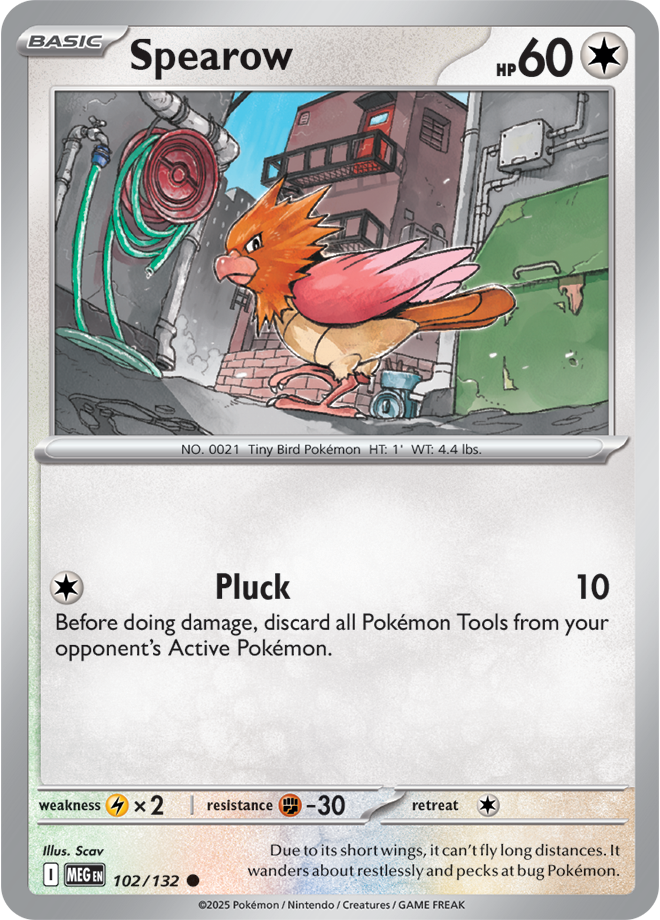 Spearow 102/132