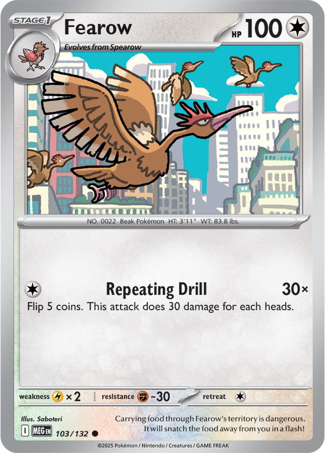 Fearow 103/132
