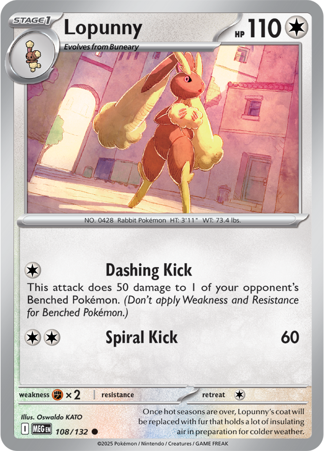 Lopunny 108/132