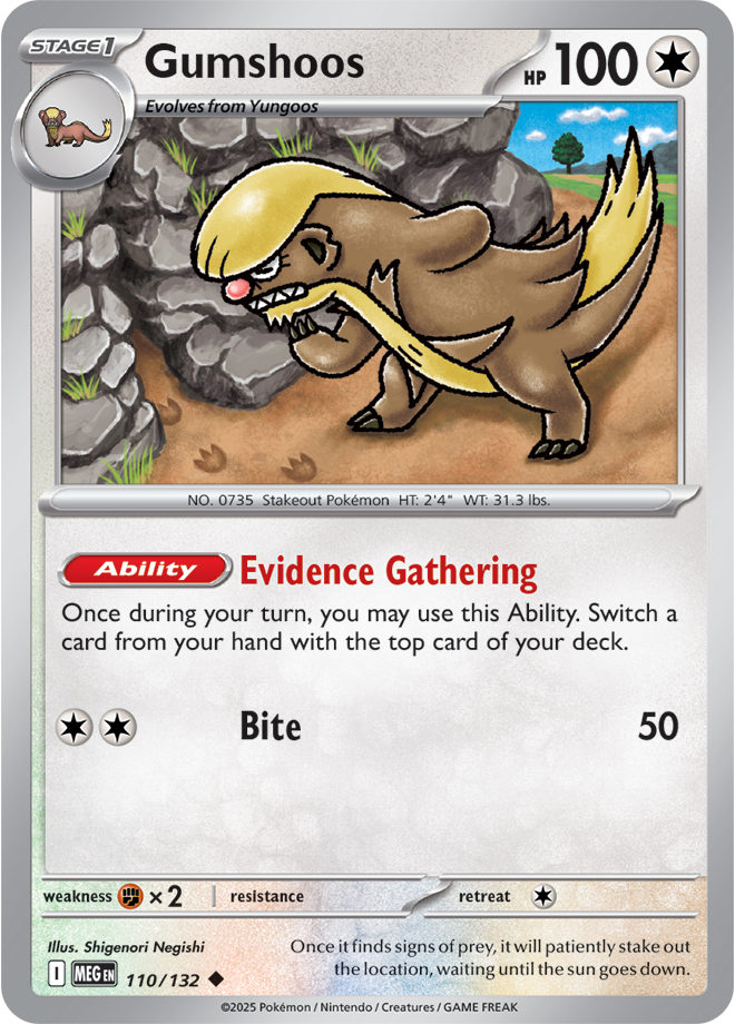 Gumshoos 110/132