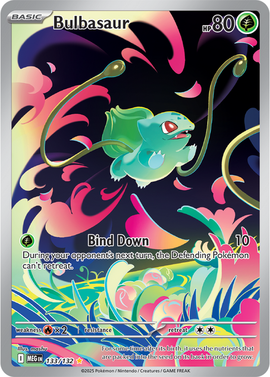 Bulbasaur 133/132 (Illustration Rare)