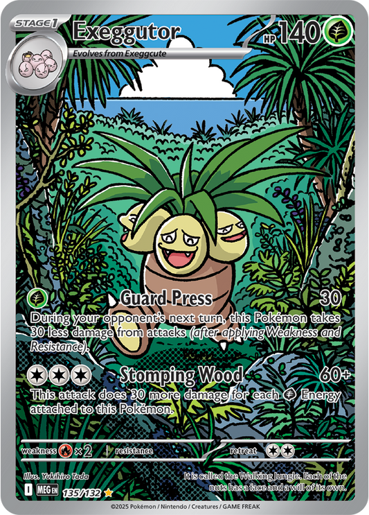 Exeggutor 135/132 (Illustration Rare)
