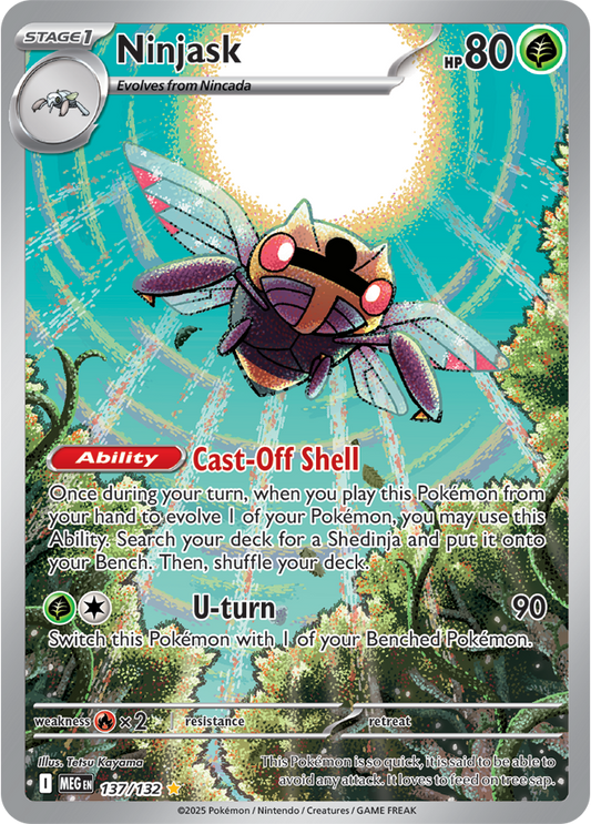 Ninjask 137/132 (Illustration Rare)