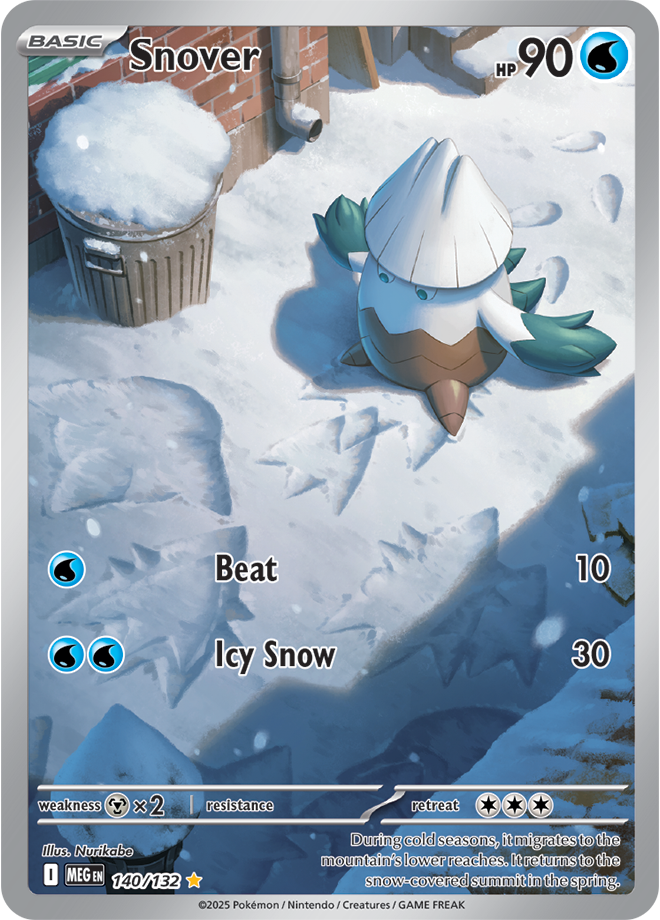 Snover 140/132 (Illustration Rare)