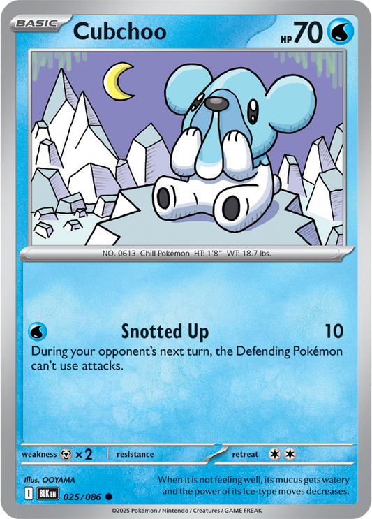 Cubchoo 025/086