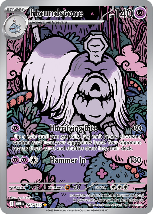 Houndstone 145/132 (Illustration Rare)