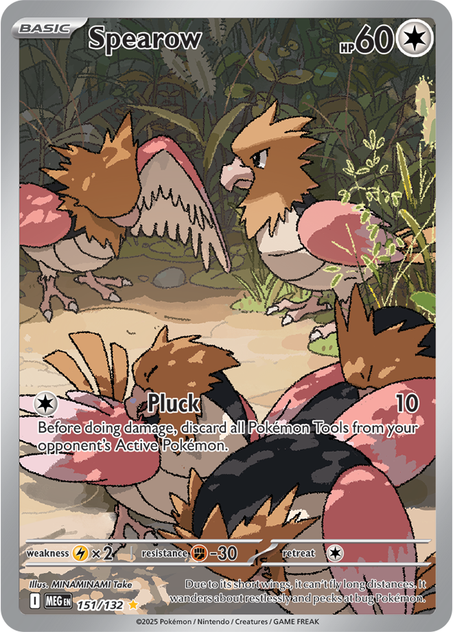 Spearow 151/132 (Illustration Rare)