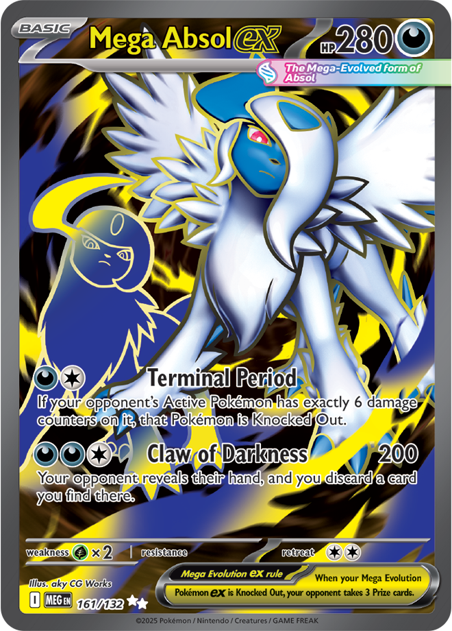 Mega Absol ex 161/132 (Ultra Rare)