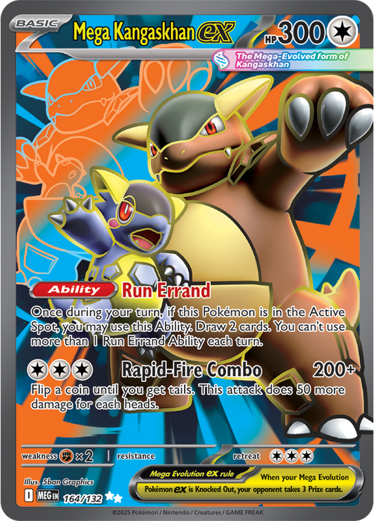 Mega Kangaskhan ex 164/132 (Ultra Rare)
