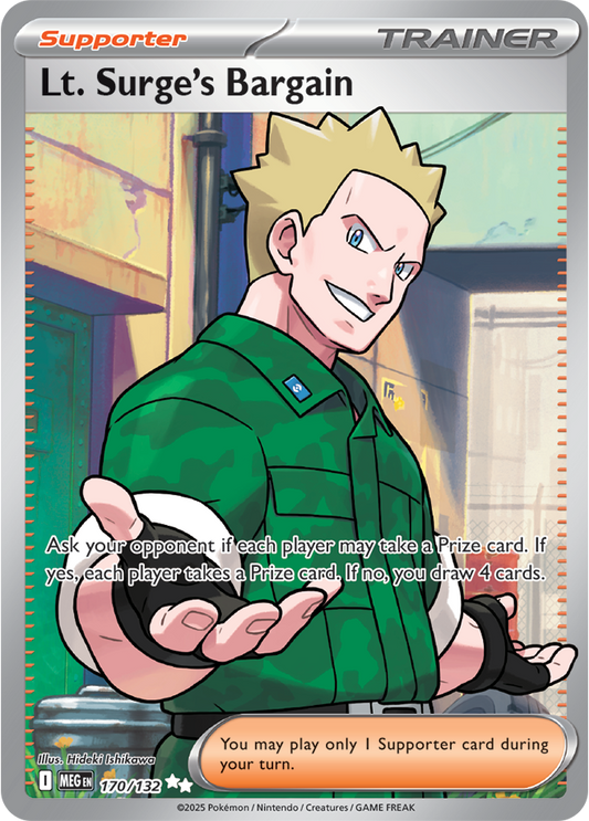 Lt. Surge's Bargain 170/132 (Ultra Rare)