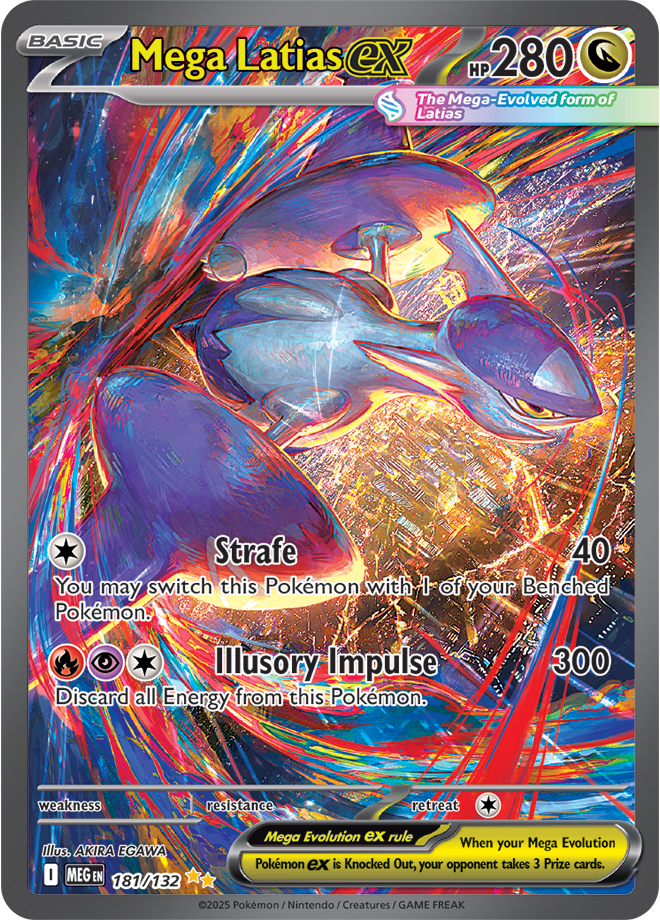 Mega Latias ex 181/132 (Special Illustration Rare)