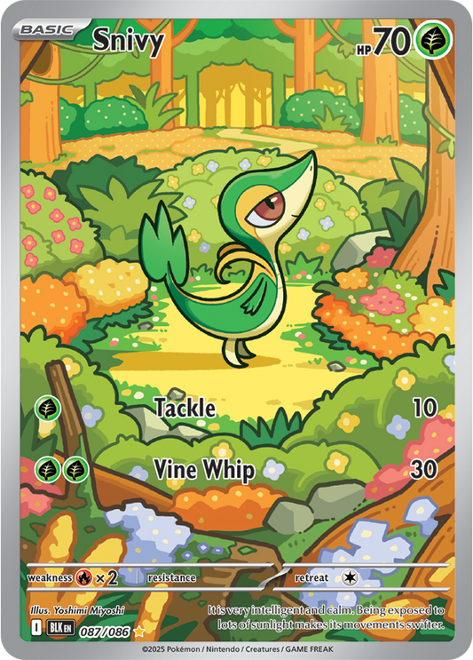 Snivy 087/086 (Illustration Rare)