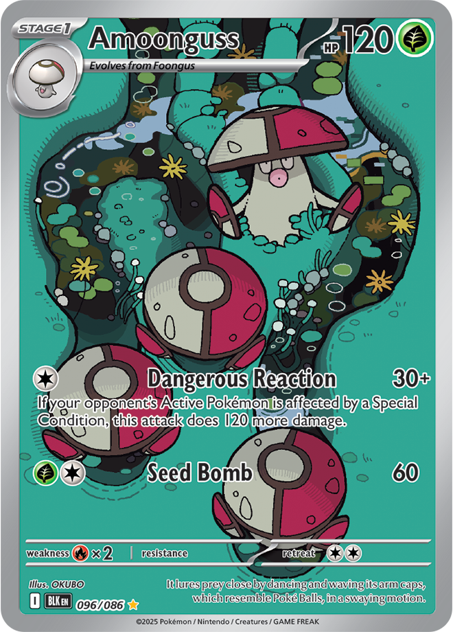 Amoonguss 096/086 (Illustration Rare)