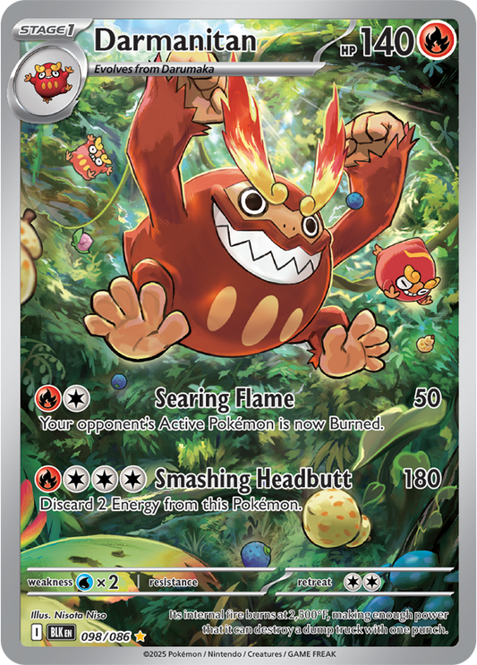 Darmanitan 098/086 (Illustration Rare)